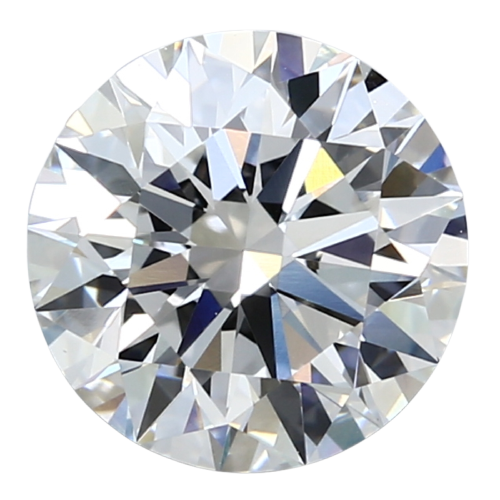3.03 Carat F VVS2 Round Lab Diamond