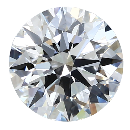 3.01 Carat F VVS2 Round Lab Diamond