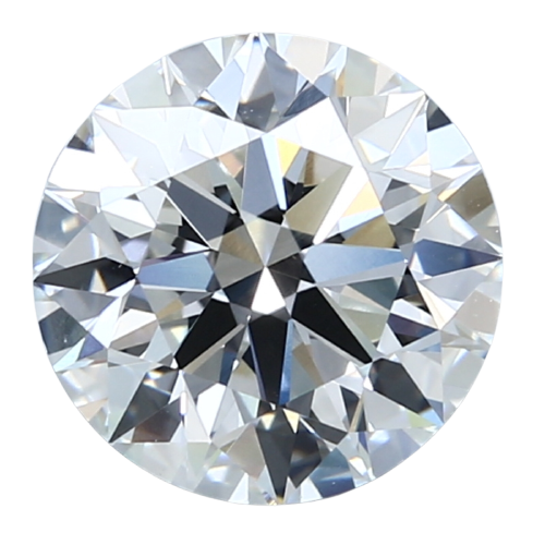 3.04 Carat F VVS2 Round Lab Diamond