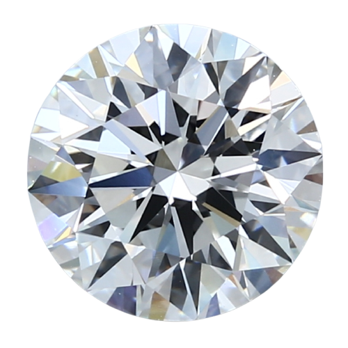 3.03 Carat F VVS2 Round Lab Diamond