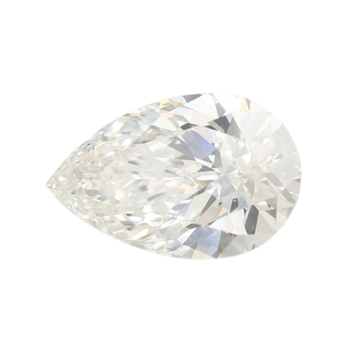 3.03 Carat F VVS2 Pear Lab Diamond