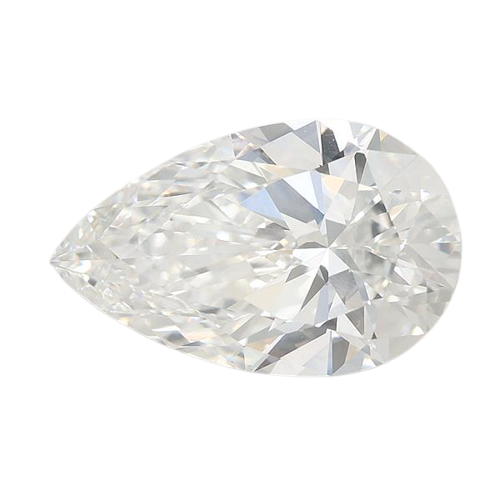 3.09 Carat E VVS2 Pear Lab Diamond