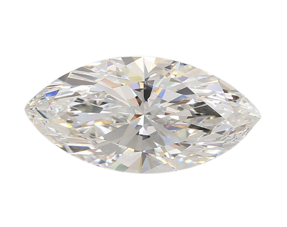 3.05 Carat F VVS2 Marquise Lab Diamond