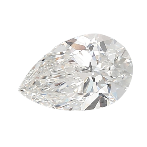 3.02 Carat F VVS2 Pear Lab Diamond